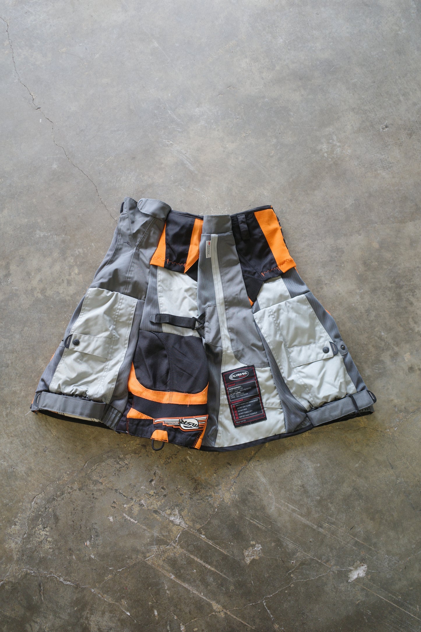 nag nag Baggy Shorts (34)/made with vintage MSR moto racing pants
