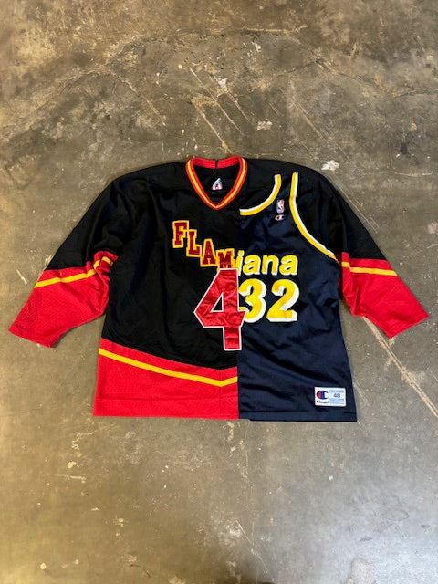 C&A top (*see actual)made with football jerseys