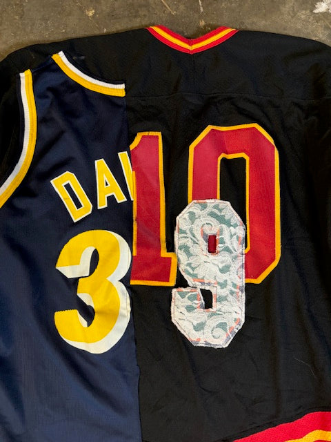 C&A top (*see actual)made with football jerseys