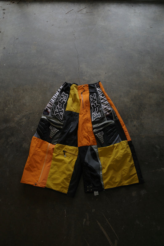 Wide Legged nag nag Pants(L)/made with vintage FOX racing pants