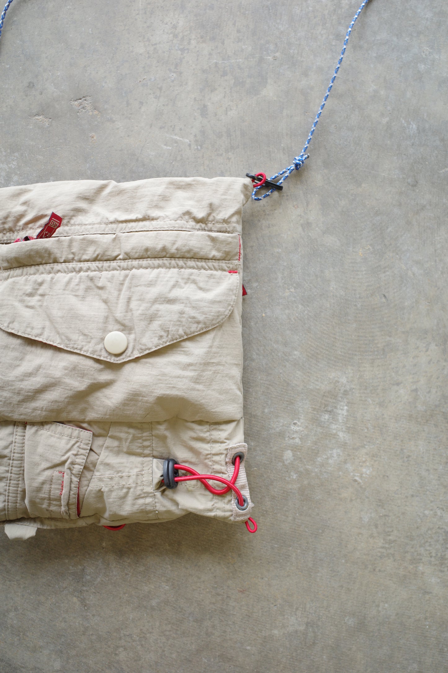 nag nag Daily Carry "Y2K Nylon Baggy Cargo Pants"