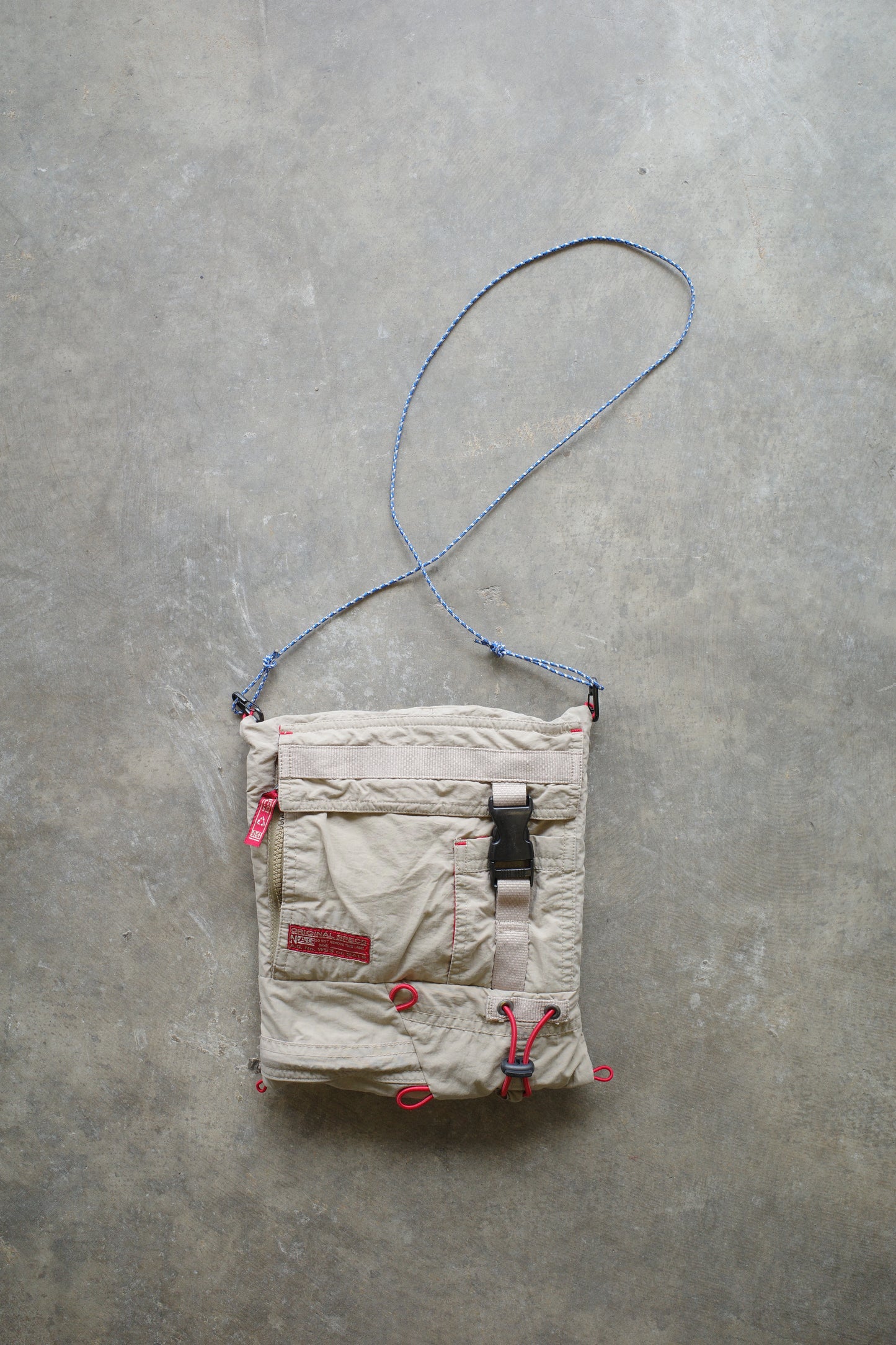 nag nag Daily Carry "Y2K Nylon Baggy Cargo Pants"
