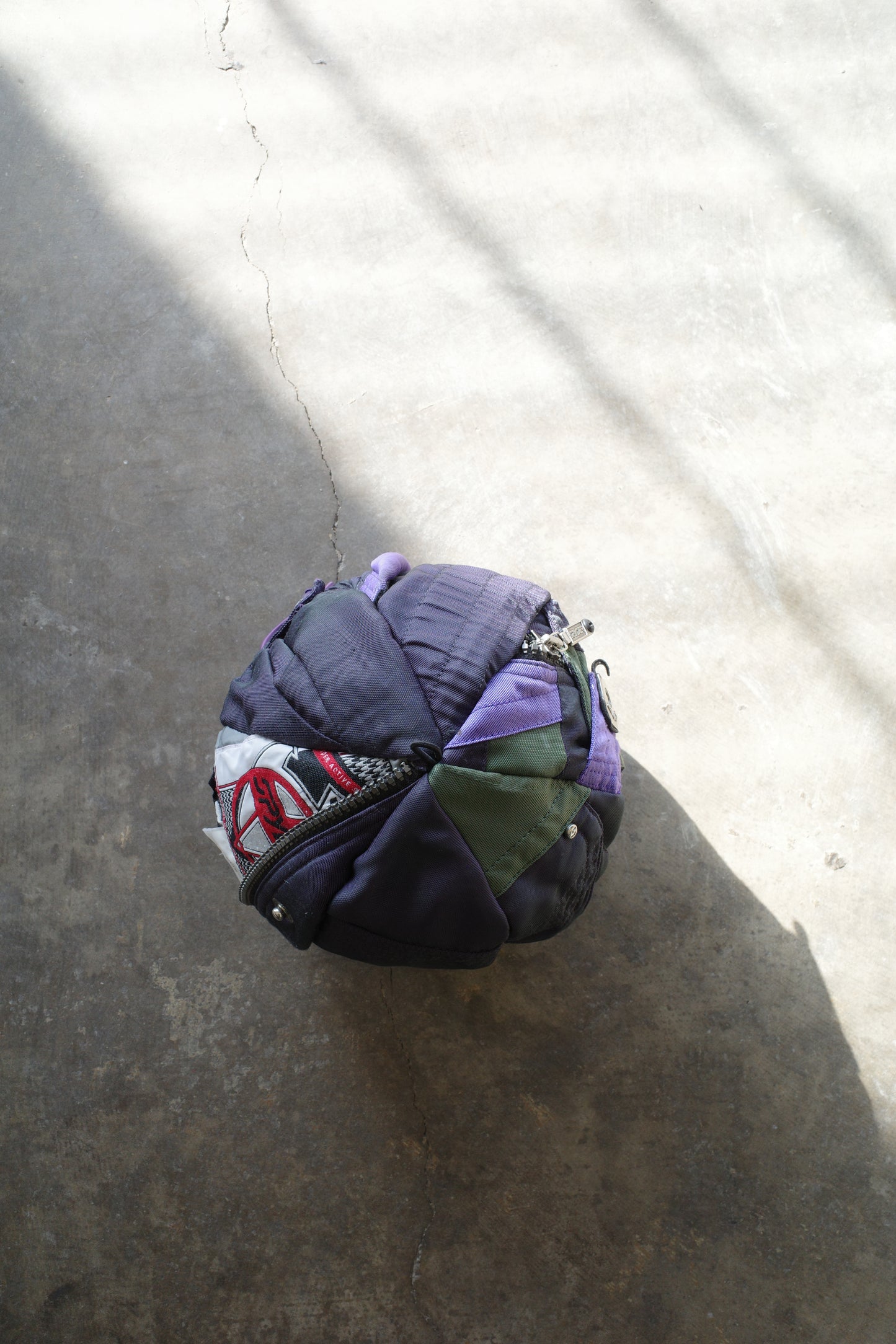 nag nag Ball Bag made from Vintage SPYDER SKI Jacket#2