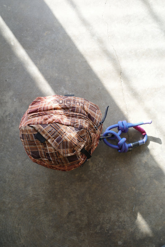 nag nag Ball Bag made from Vintage turbine SKI Trousers#1