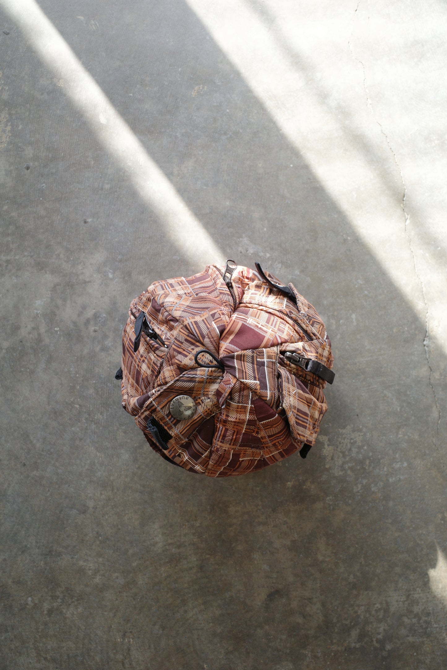 nag nag Ball Bag made from Vintage turbine SKI Trousers#1
