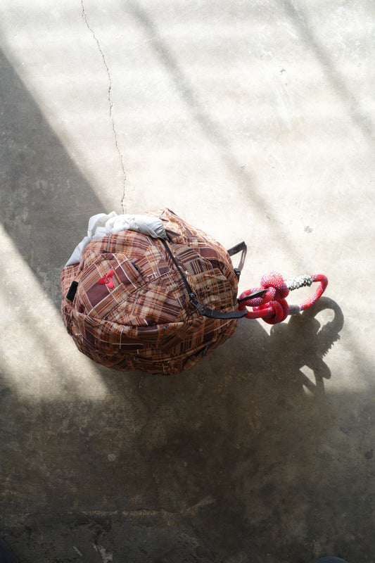 nag nag Ball Bag made from Vintage turbine SKI Trousers#2