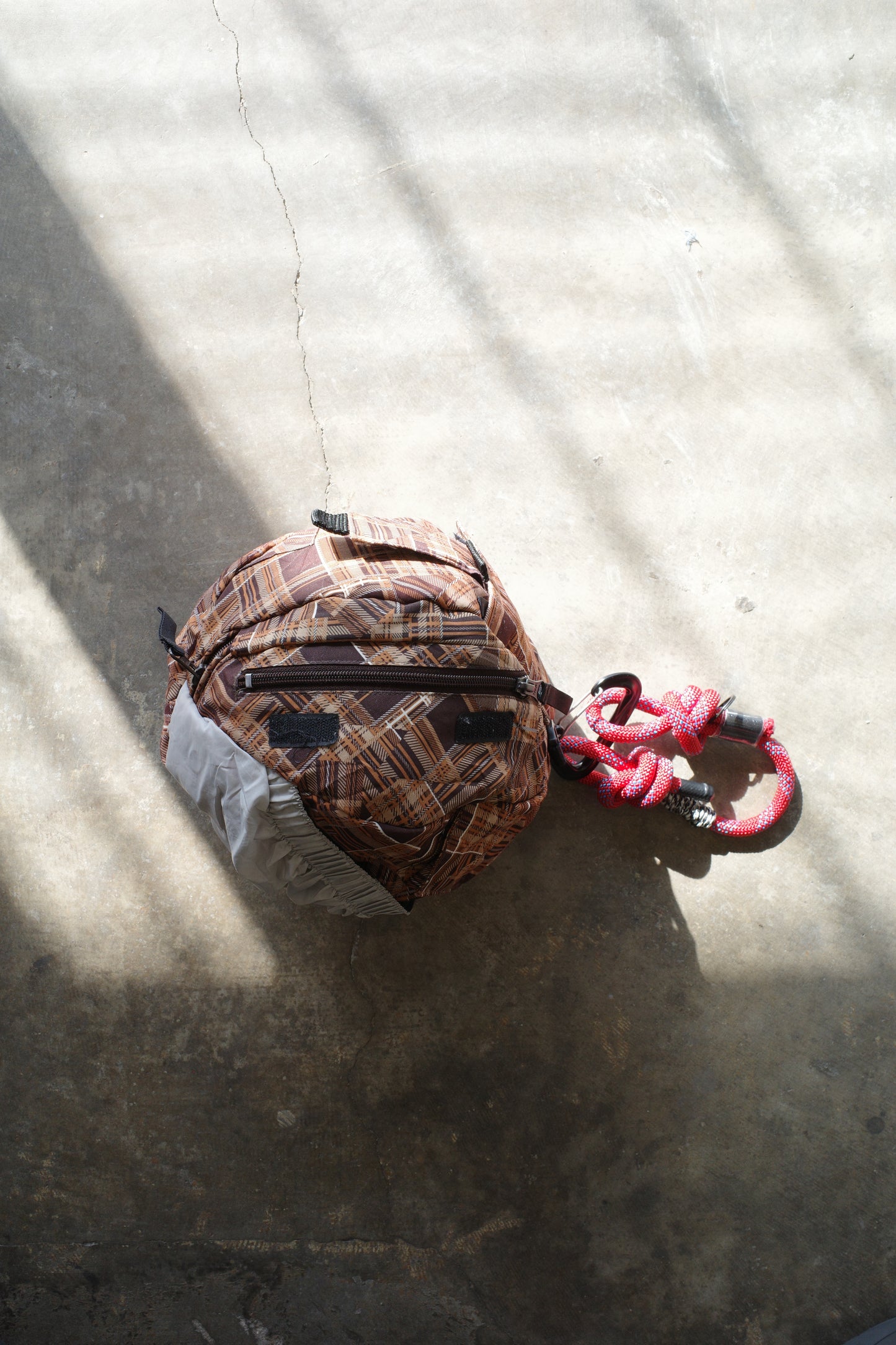 nag nag Ball Bag made from Vintage turbine SKI Trousers#2