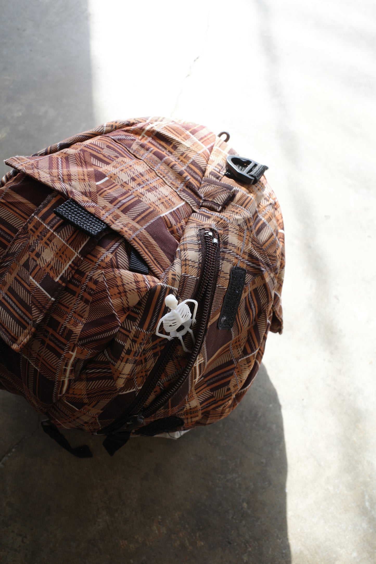 nag nag Ball Bag made from Vintage turbine SKI Trousers#2