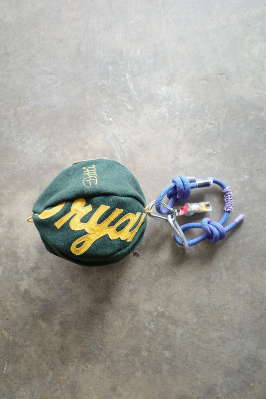nag nag Ball Bag(S) made from 1960s Varsity Jacket