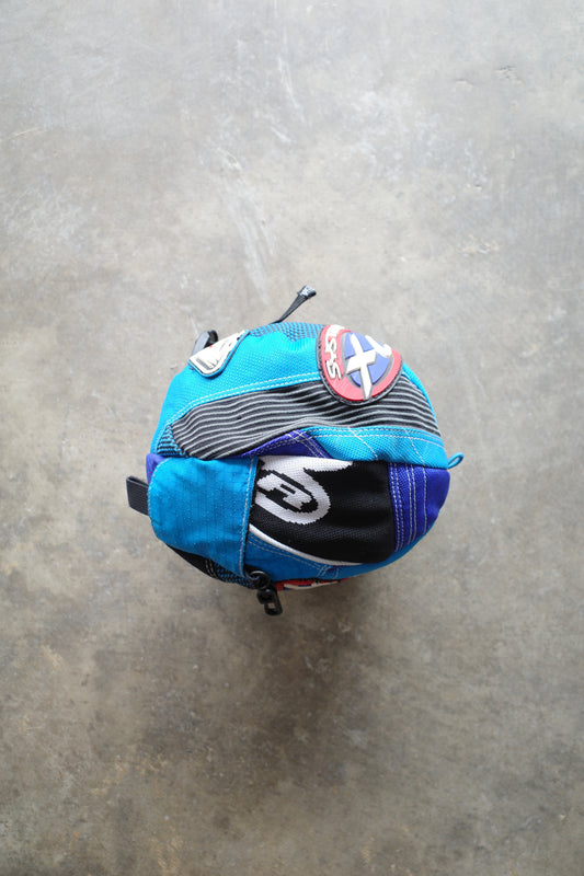 nag nag Ball Bag(S) made from vintage motorcycle pants