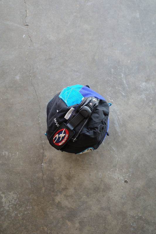 nag nag Ball Bag(S) made from vintage motorcycle pants