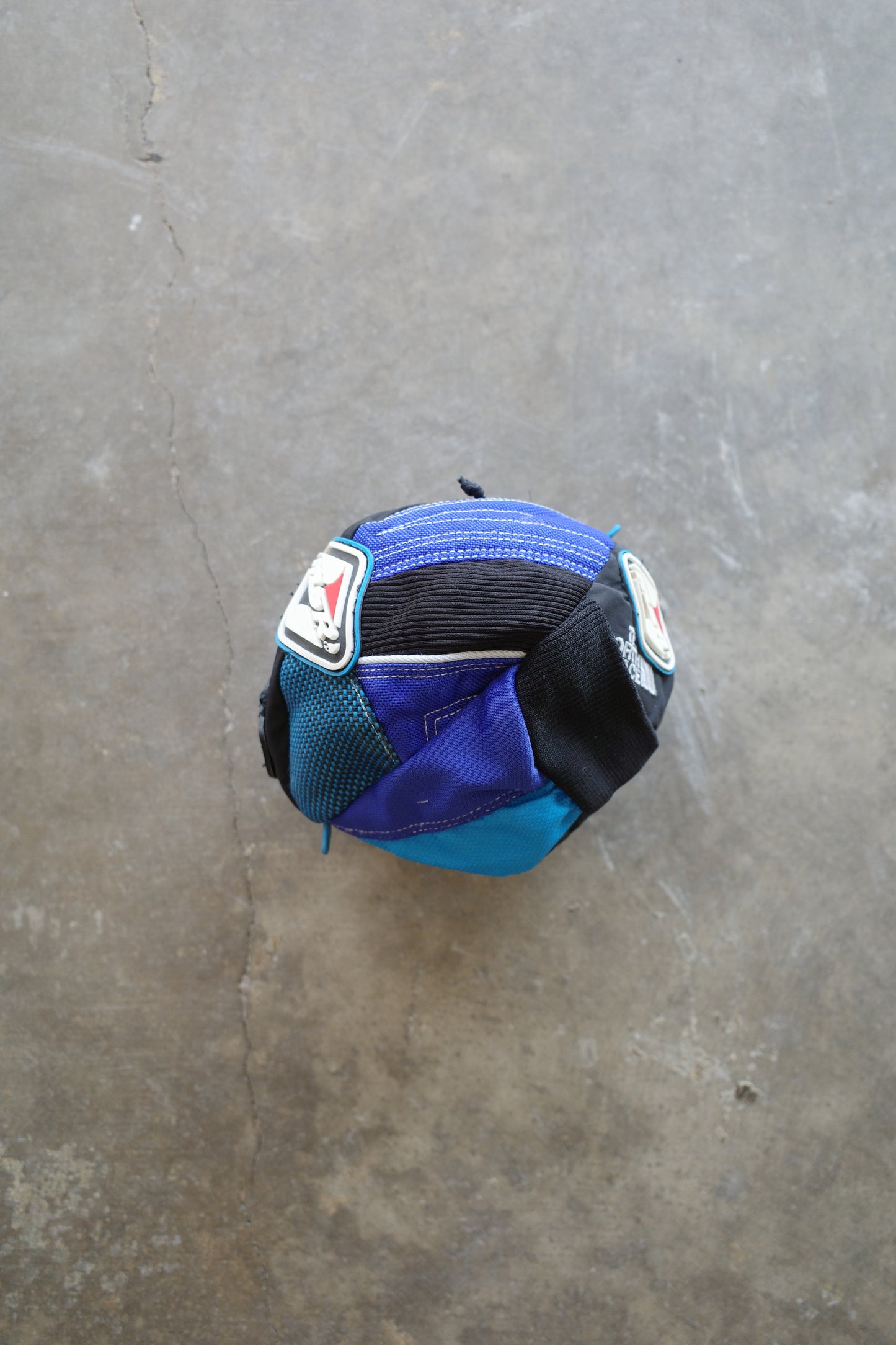 nag nag Ball Bag(S) made from vintage motorcycle pants