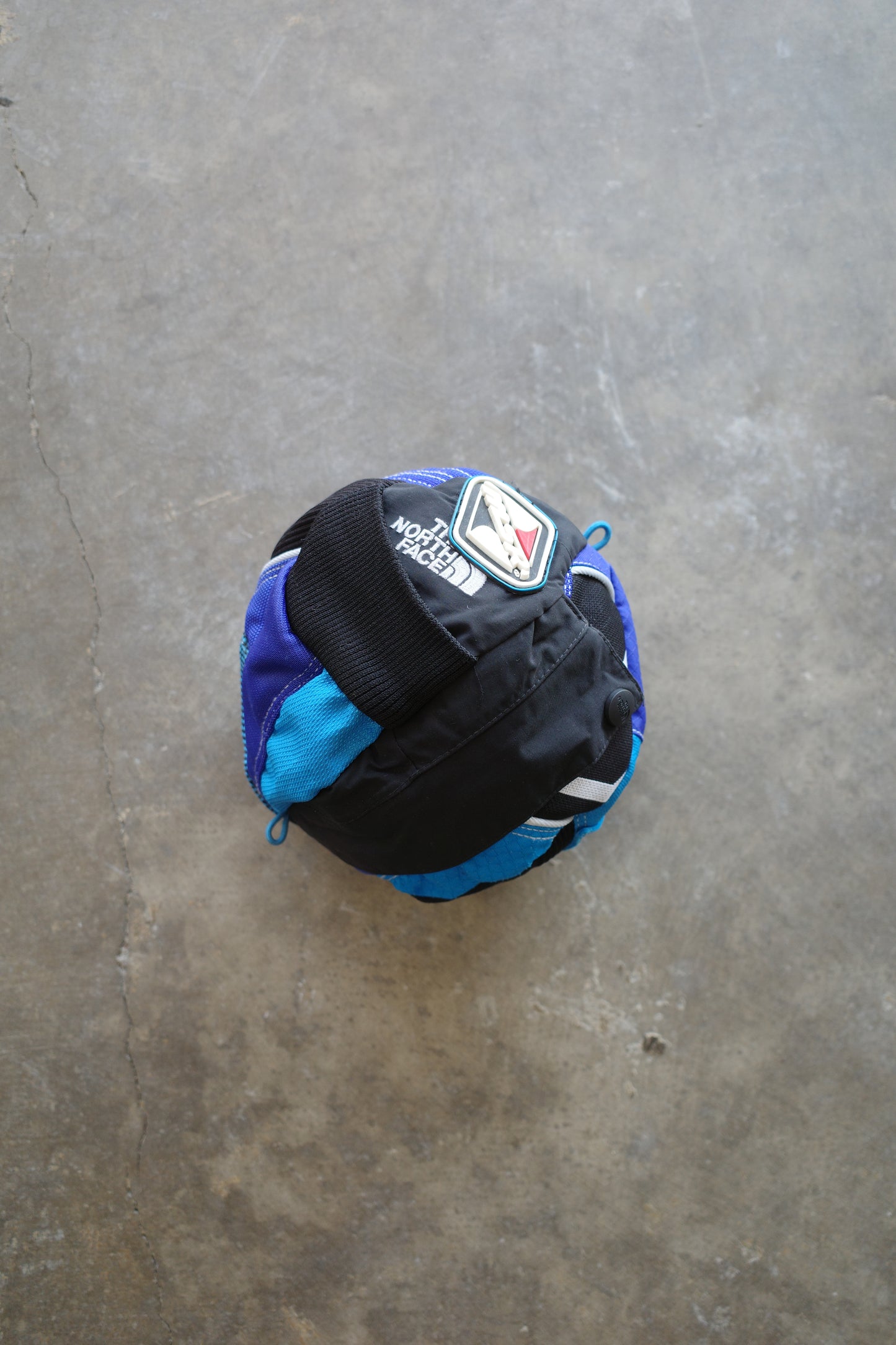 nag nag Ball Bag(S) made from vintage motorcycle pants