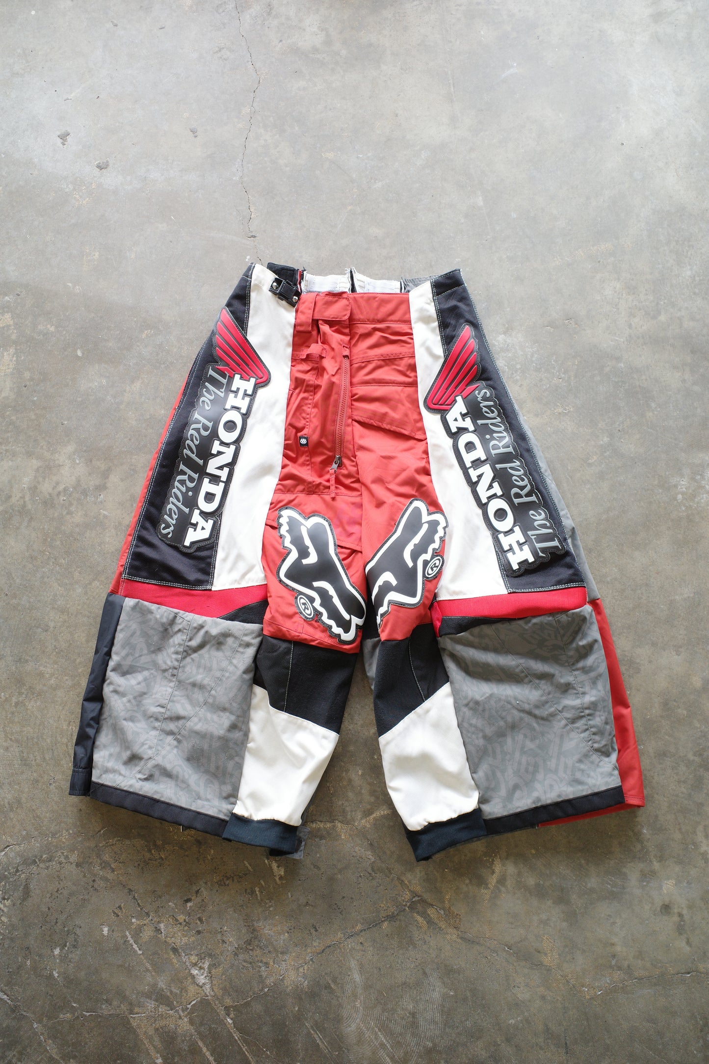 Wide Legged nag nag Pants(S)/made from vintage FOX racing pants