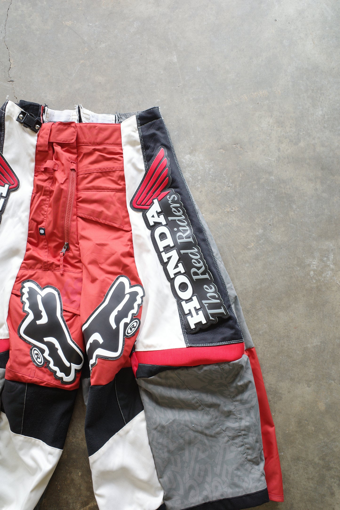 Wide Legged nag nag Pants(S)/made from vintage FOX racing pants