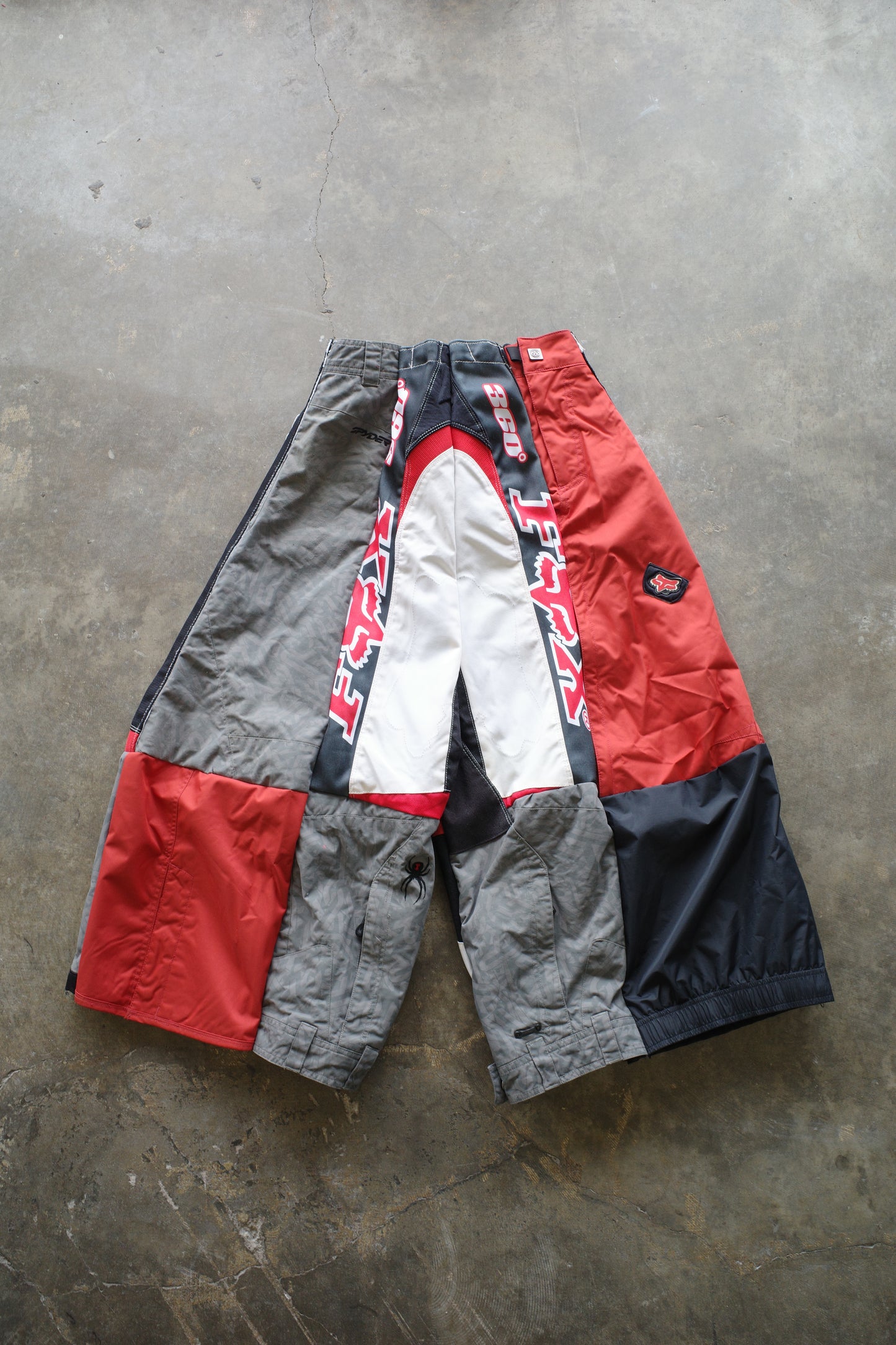 Wide Legged nag nag Pants(S)/made from vintage FOX racing pants