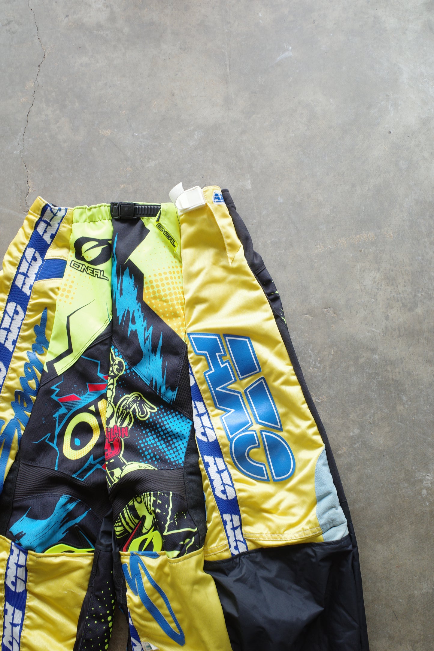 Wide Legged nag nag Pants(S)/made from vintage AXO racing pants