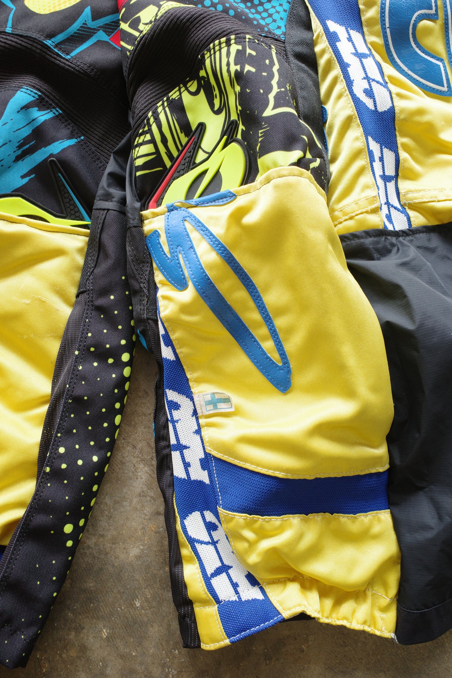 Wide Legged nag nag Pants(S)/made from vintage AXO racing pants