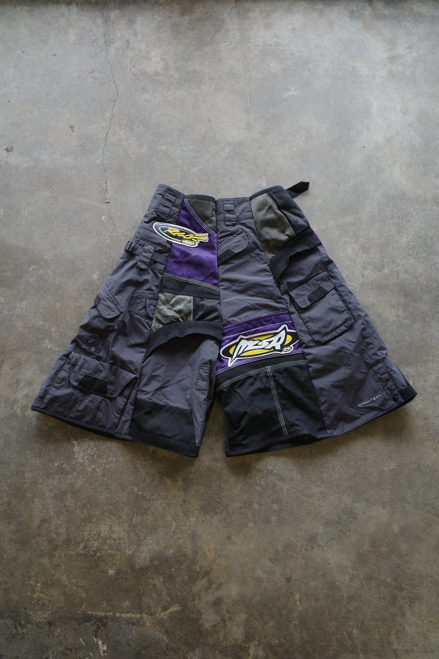 nag nag Baggy Shorts (30)/made from vintage MSR racing pants