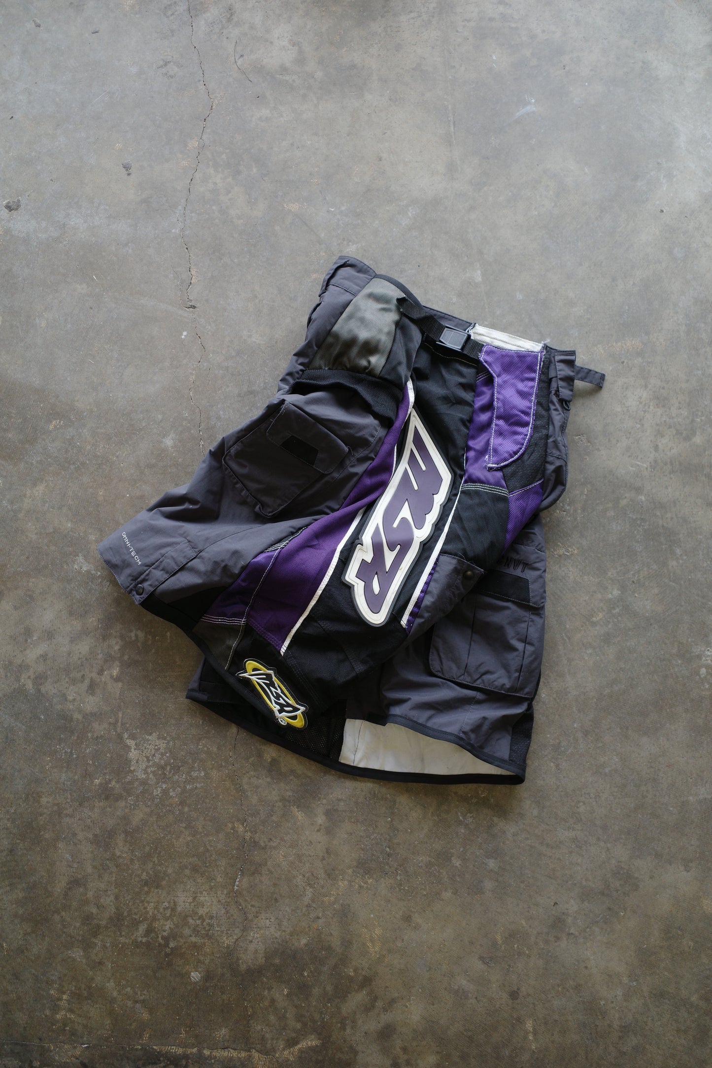 nag nag Baggy Shorts (30)/made from vintage MSR racing pants