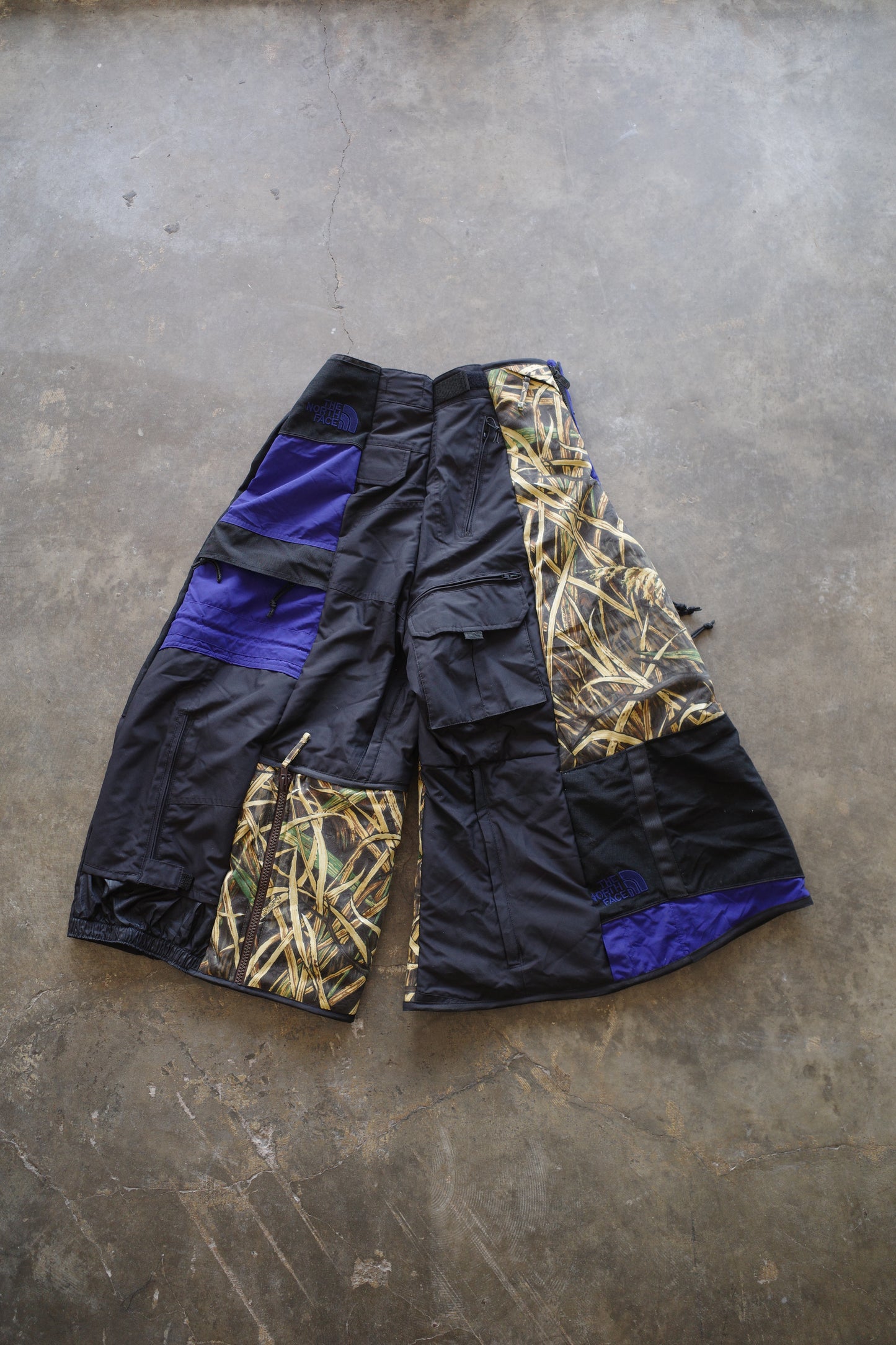 Wide Legged nag nag Pants(S)/made from vintage TNF STEEPTECH jacket