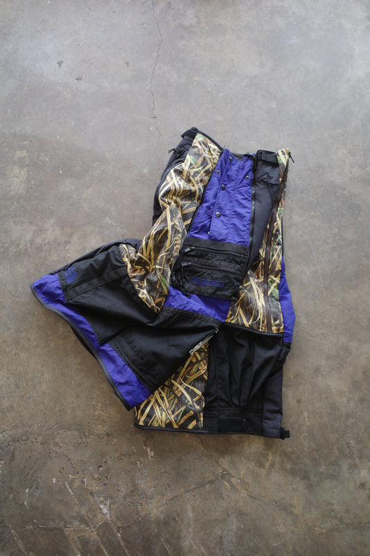 Wide Legged nag nag Pants(S)/made from vintage TNF STEEPTECH jacket