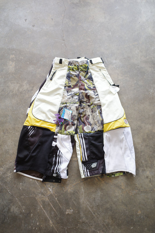 Wide Legged nag nag Pants(S)/made from vintage TLD motocross pants