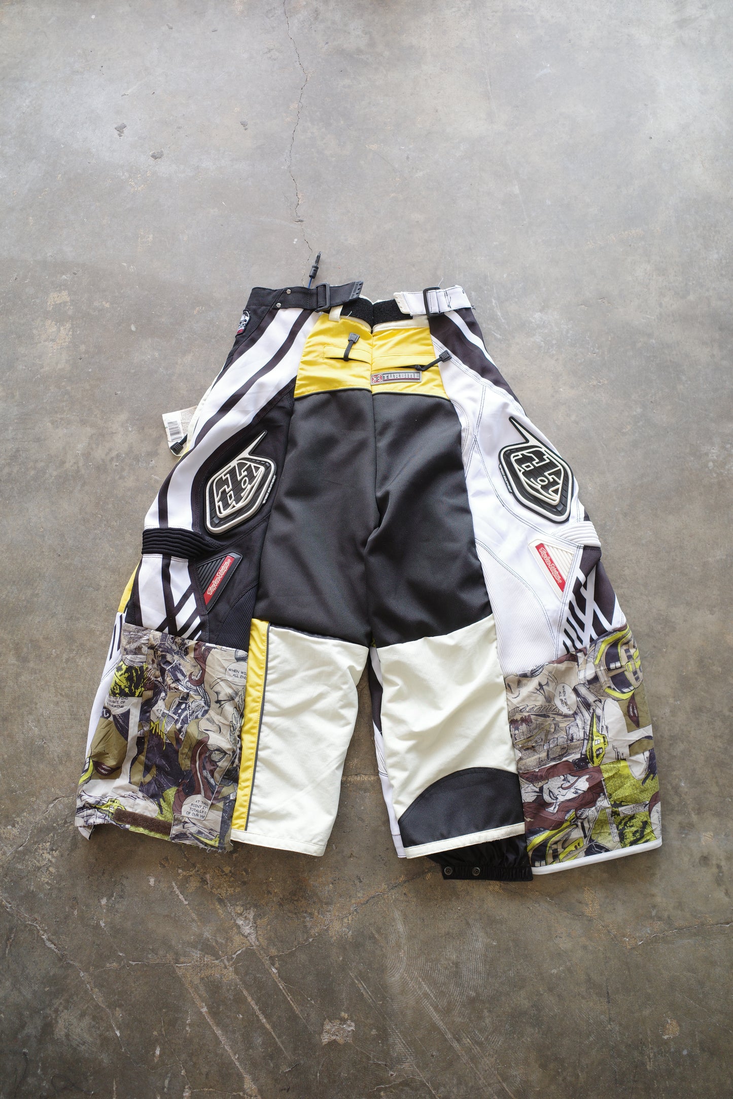 Wide Legged nag nag Pants(S)/made from vintage TLD motocross pants