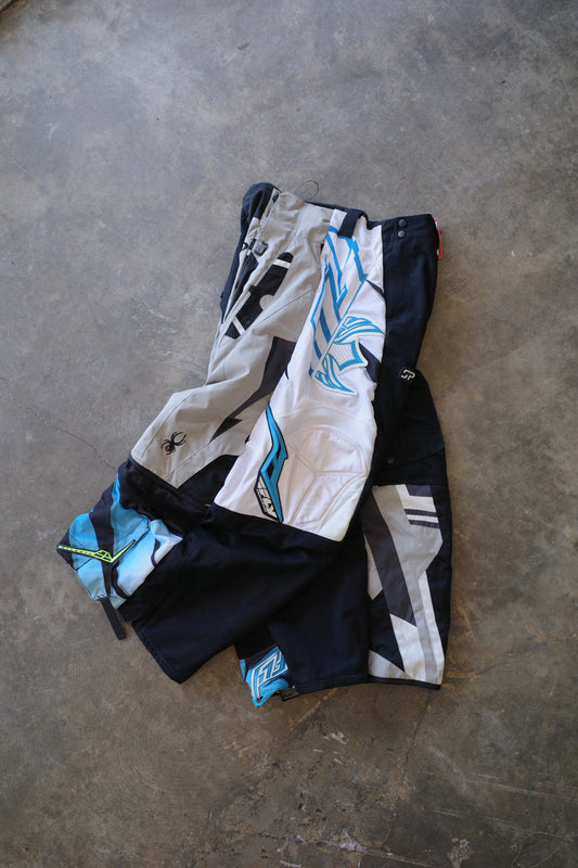 Wide Legged nag nag Pants(L)/made with vintage FLY racing pants&vintage SPYDER ski pants
