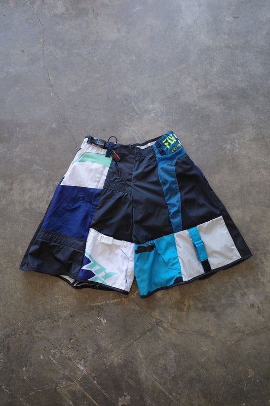 nag nag Baggy Shorts (34)/made with vintage FLY&THOR racing pants&GORE-TEX ski pants