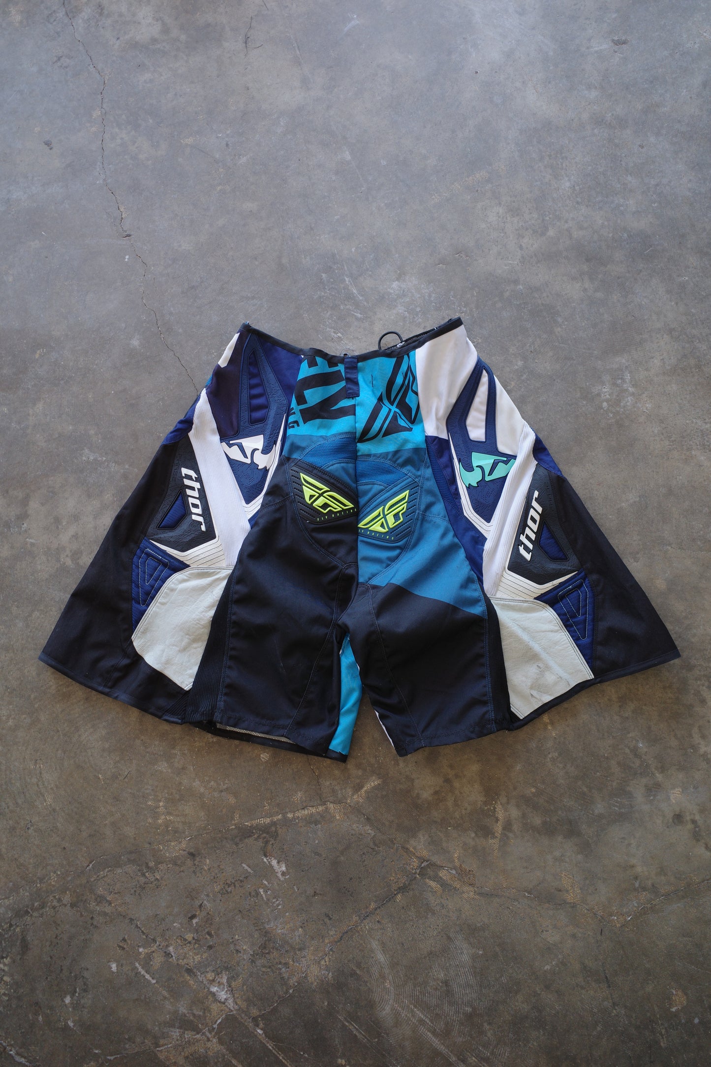 nag nag Baggy Shorts (34)/made with vintage FLY&THOR racing pants&GORE-TEX ski pants