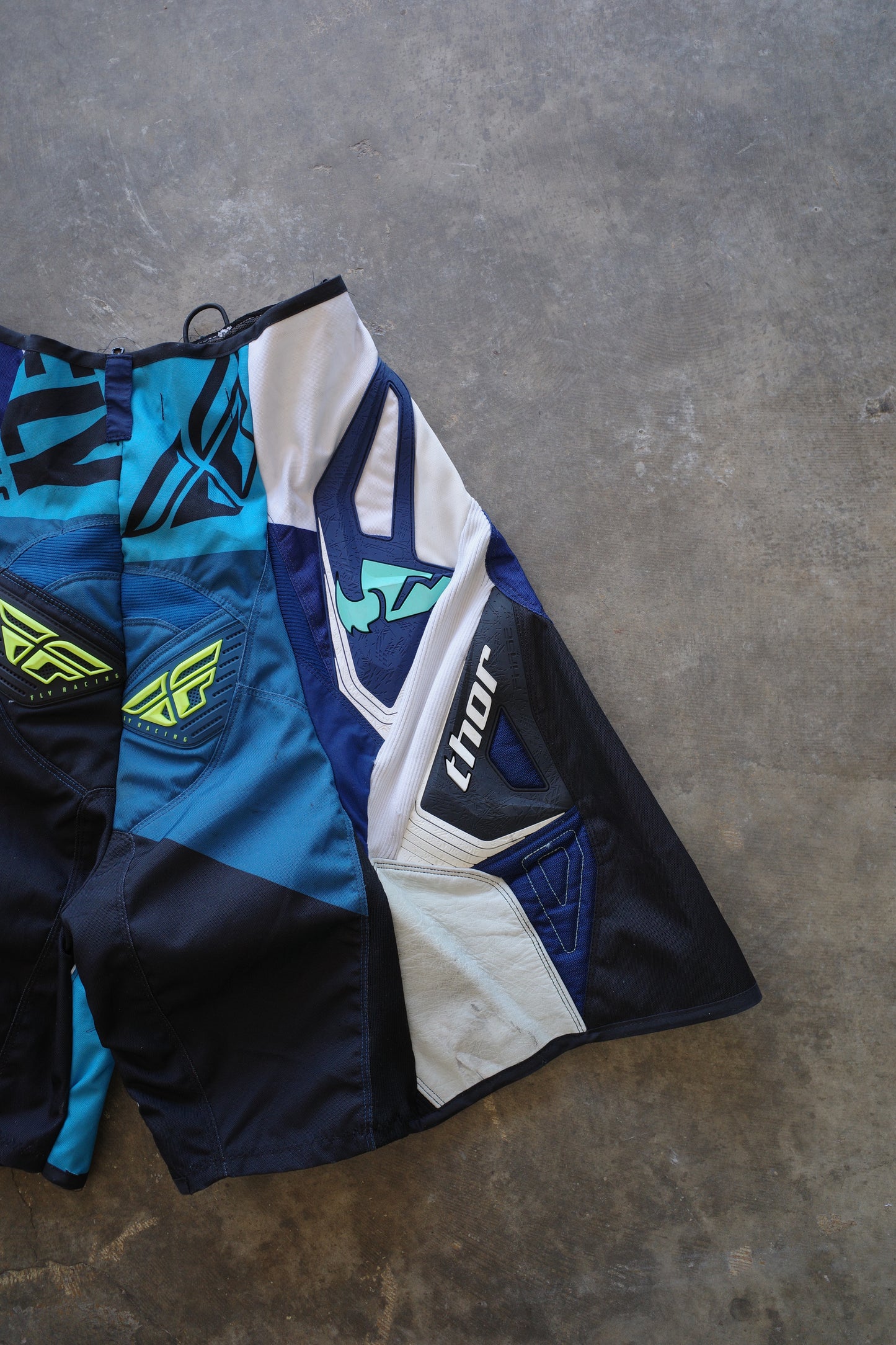 nag nag Baggy Shorts (34)/made with vintage FLY&THOR racing pants&GORE-TEX ski pants