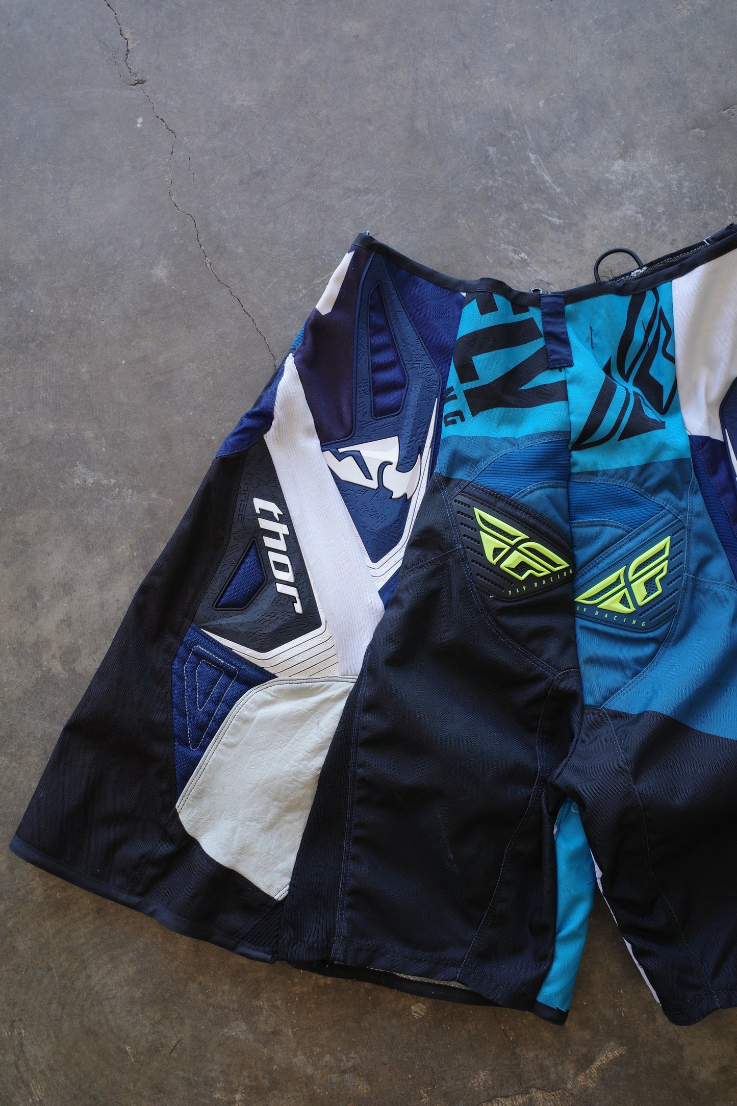nag nag Baggy Shorts (34)/made with vintage FLY&THOR racing pants&GORE-TEX ski pants