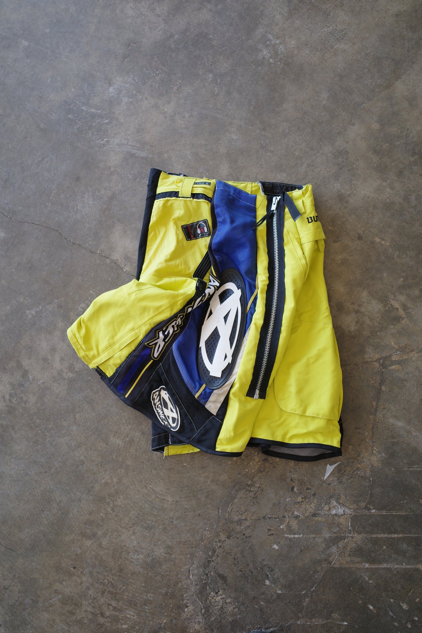 nag nag Baggy Shorts (32)/made with vintage ANSWER racing pants&BURTON ski pants