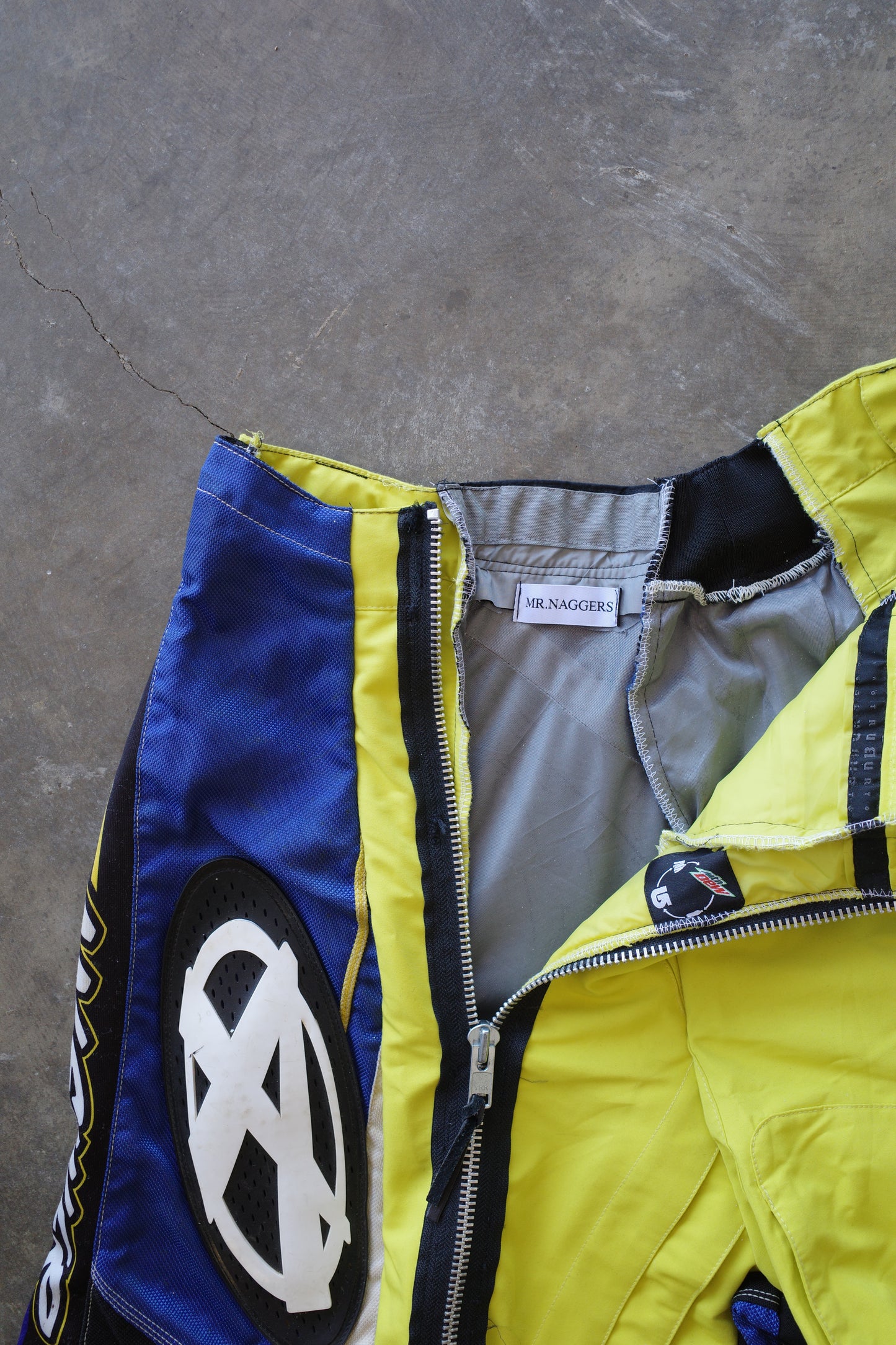 nag nag Baggy Shorts (32)/made with vintage ANSWER racing pants&BURTON ski pants