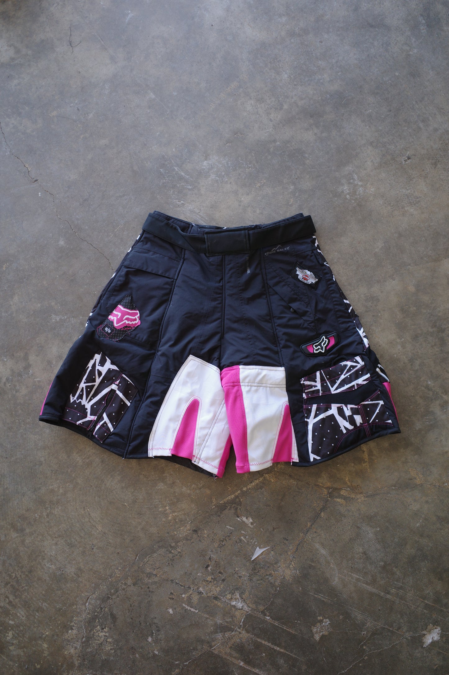 nag nag Baggy Shorts (32)/made with vintage FOX racing pants