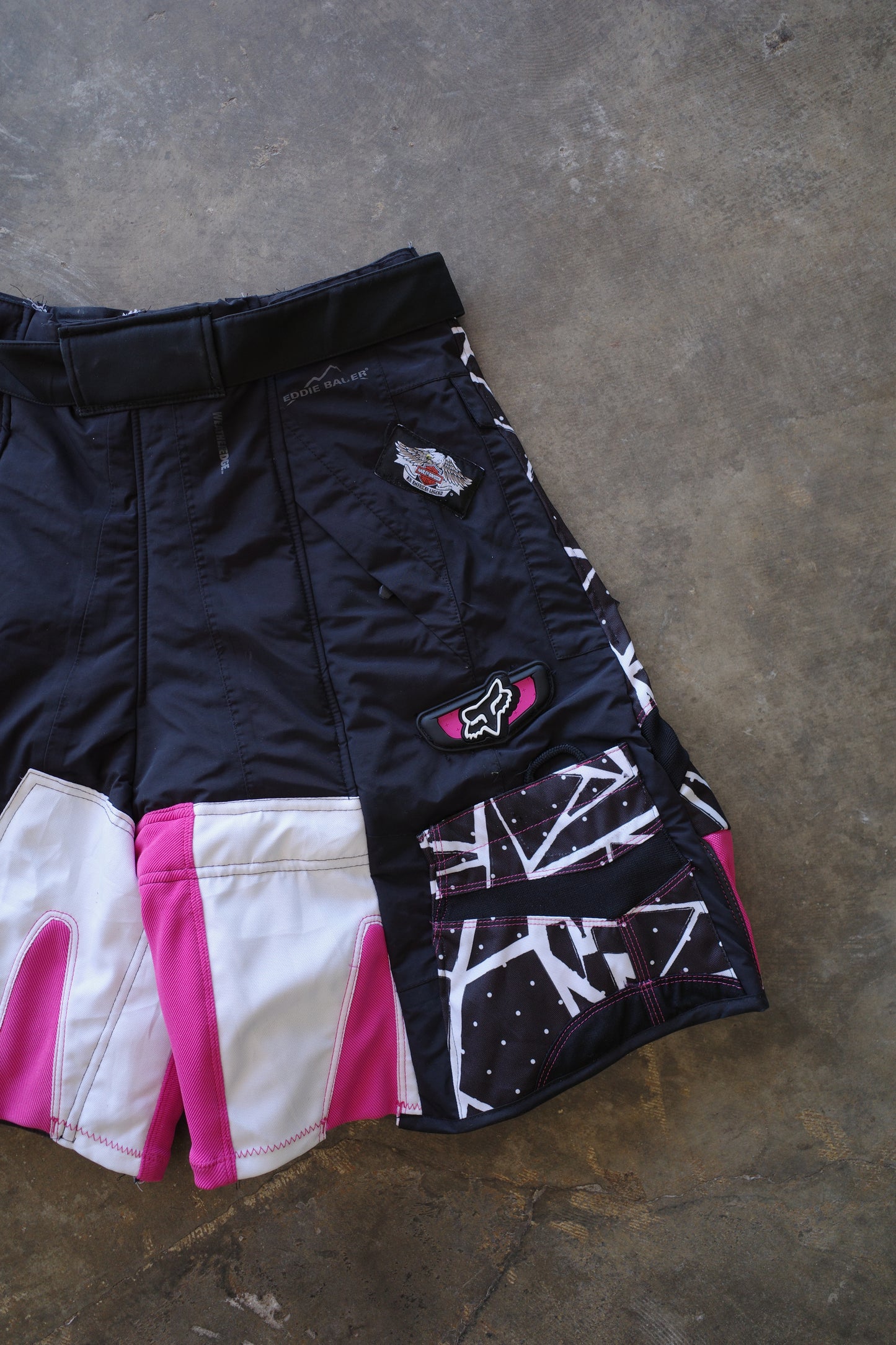 nag nag Baggy Shorts (32)/made with vintage FOX racing pants