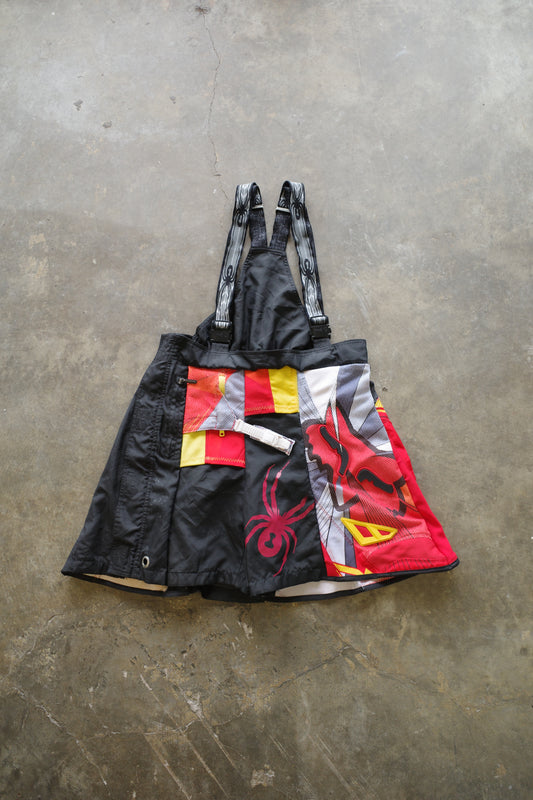 nag nag Baggy Shorts (38)/made with vintage FOX moto racing pants&vintage SPYDER ski pants
