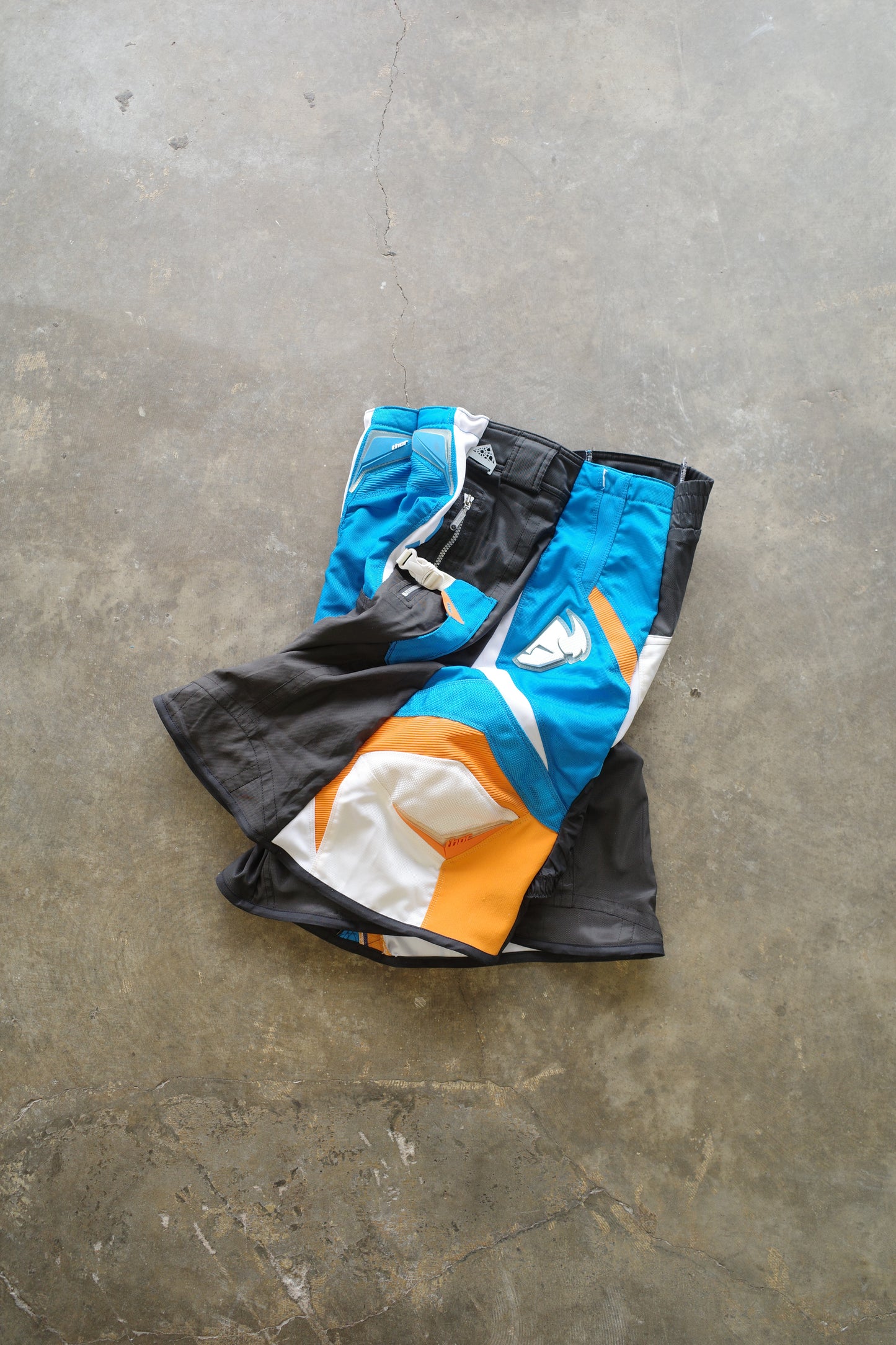 nag nag Baggy Shorts (34)/made with vintage THOR moto racing pants&vintage SPYDER ski pants