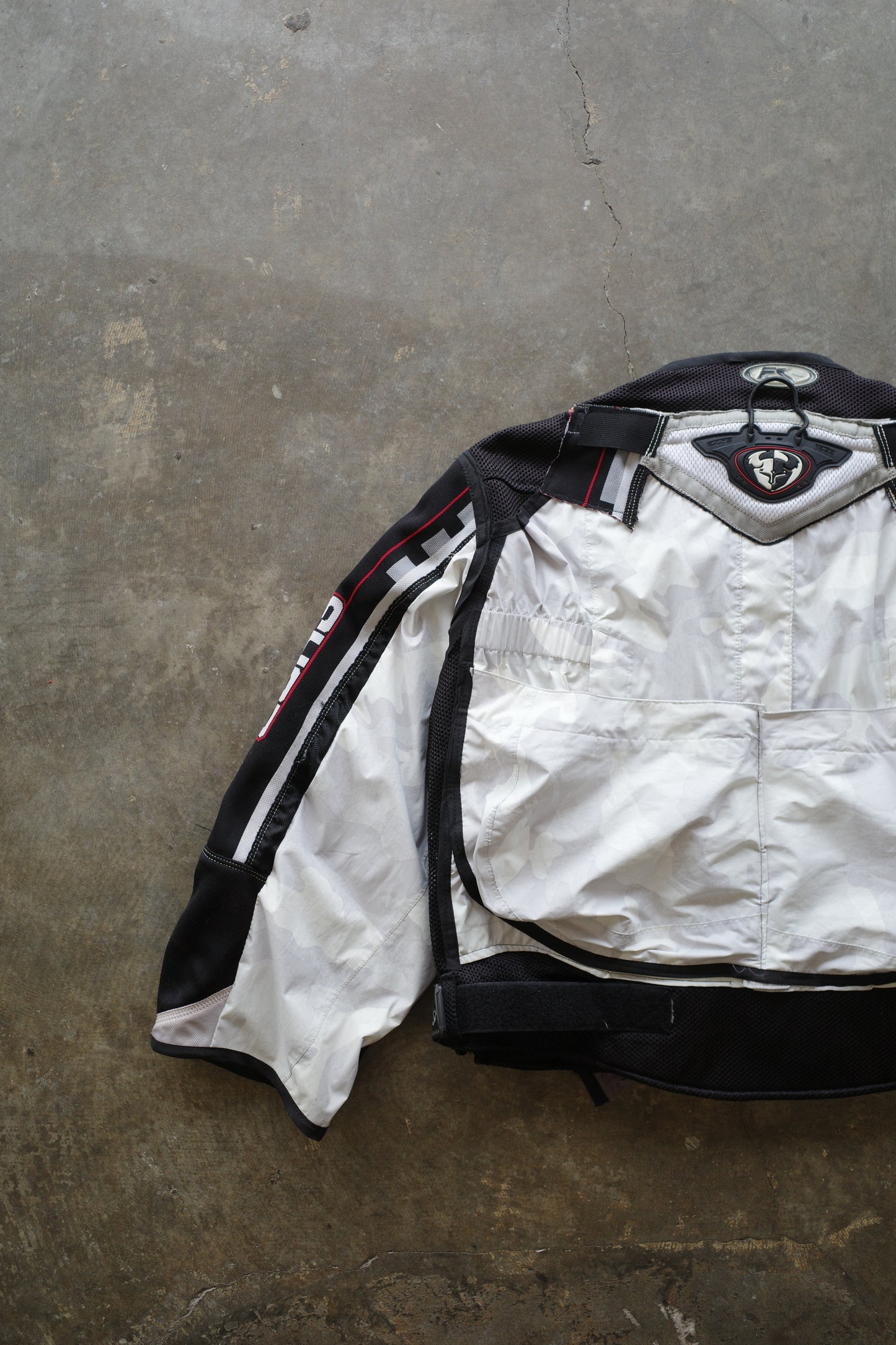 nag nag Engineer Jacket (M-L)/made with vintage Thor moto racing pants