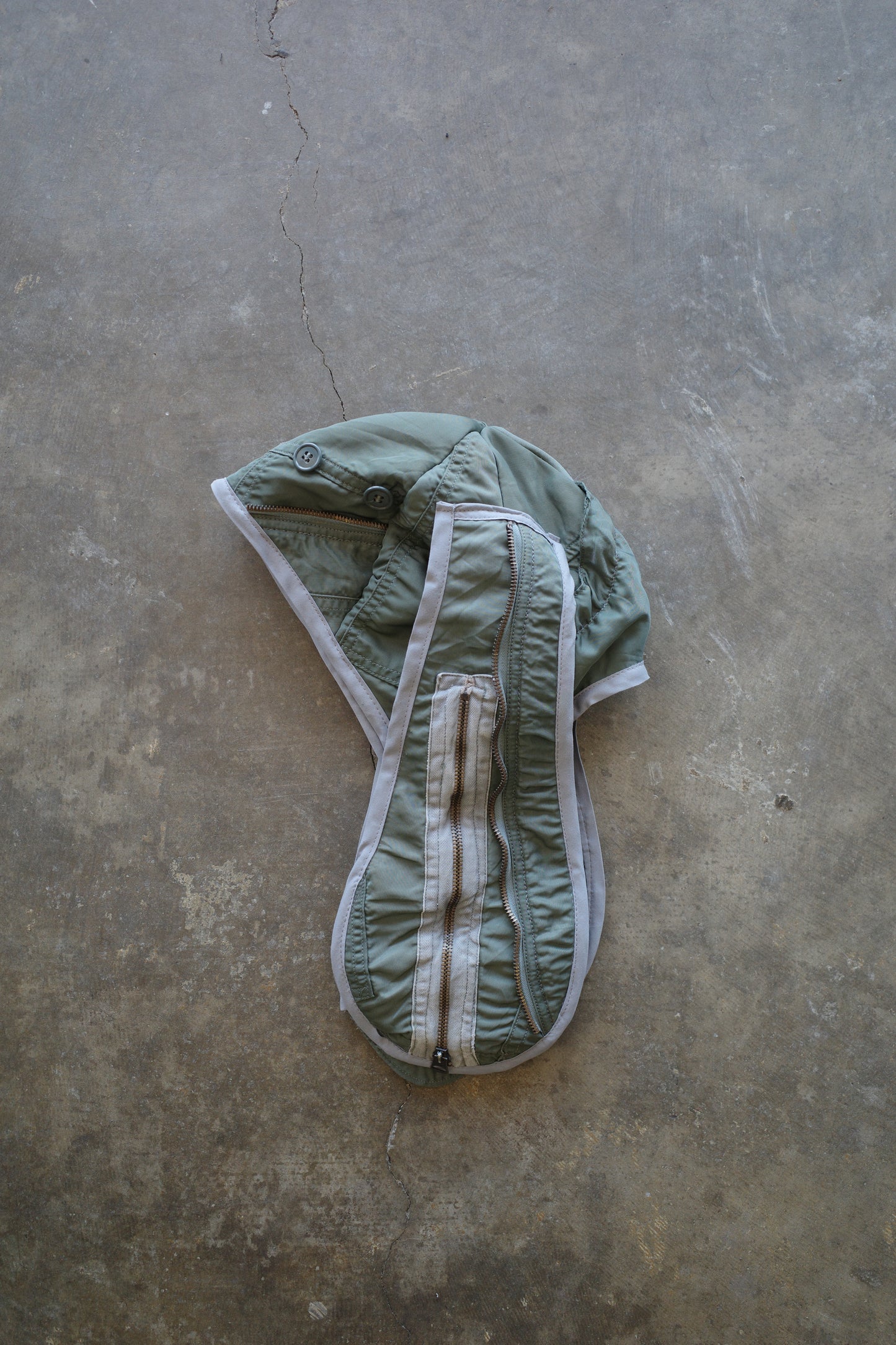 nag nag Bunny Ear Hat made with vintage US.AIR FORCE issue Flight suit 1