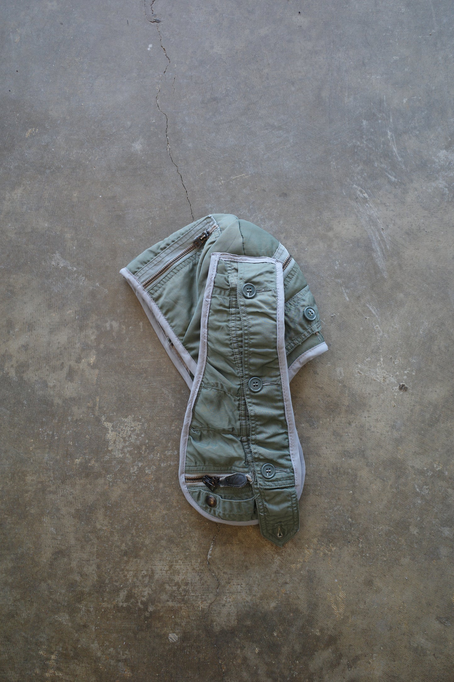 nag nag Bunny Ear Hat made with vintage US.AIR FORCE issue Flight suit 2