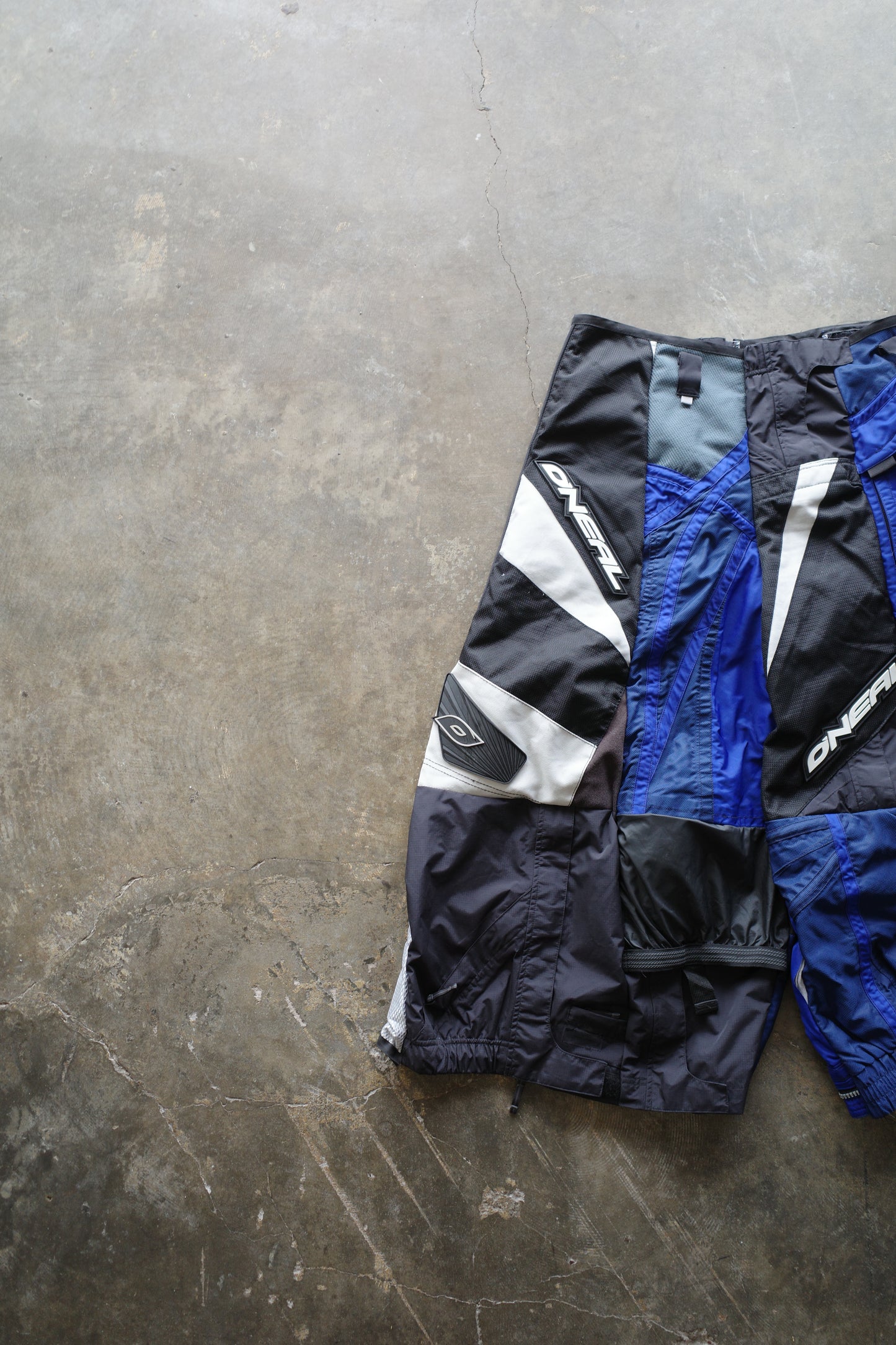 Wide Legged nag nag Pants(S)/made from vintage ONEAL moto racing pants &vintage ski trousers
