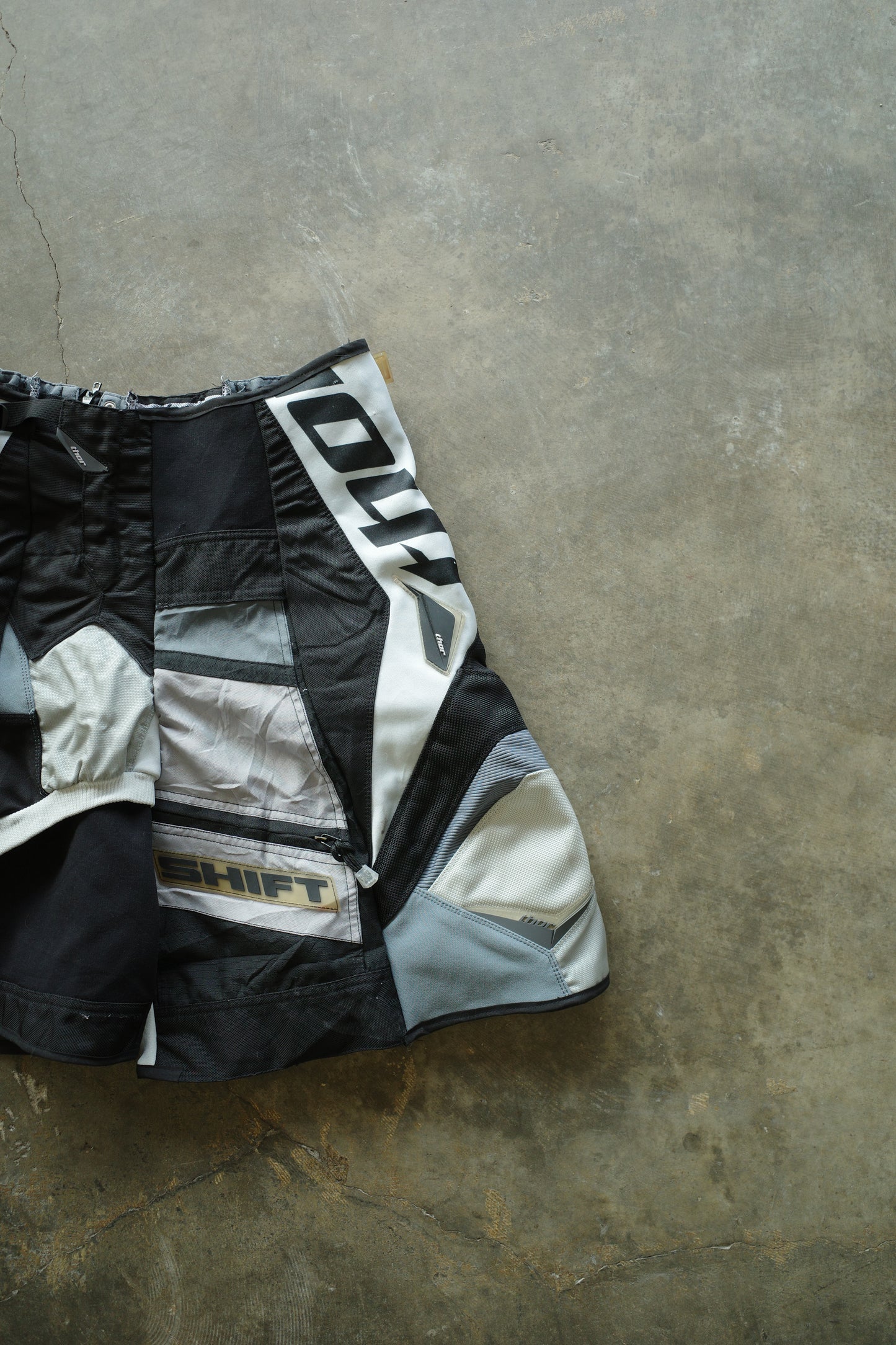 nag nag Baggy Shorts (34)/made with vintage Thor moto racing pants