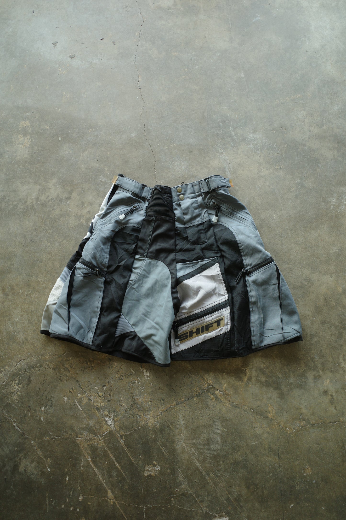 nag nag Baggy Shorts (34)/made with vintage Thor moto racing pants