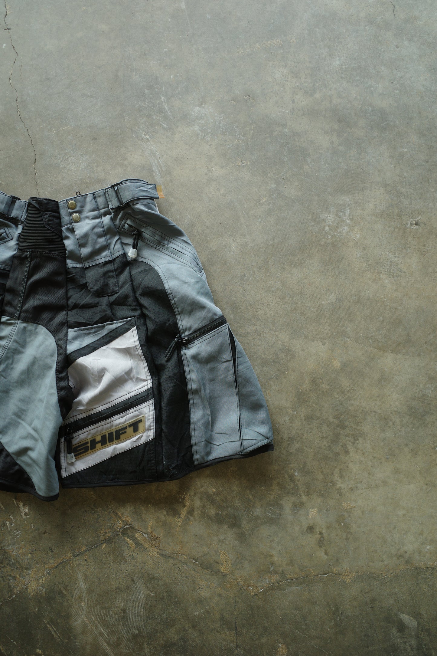 nag nag Baggy Shorts (34)/made with vintage Thor moto racing pants