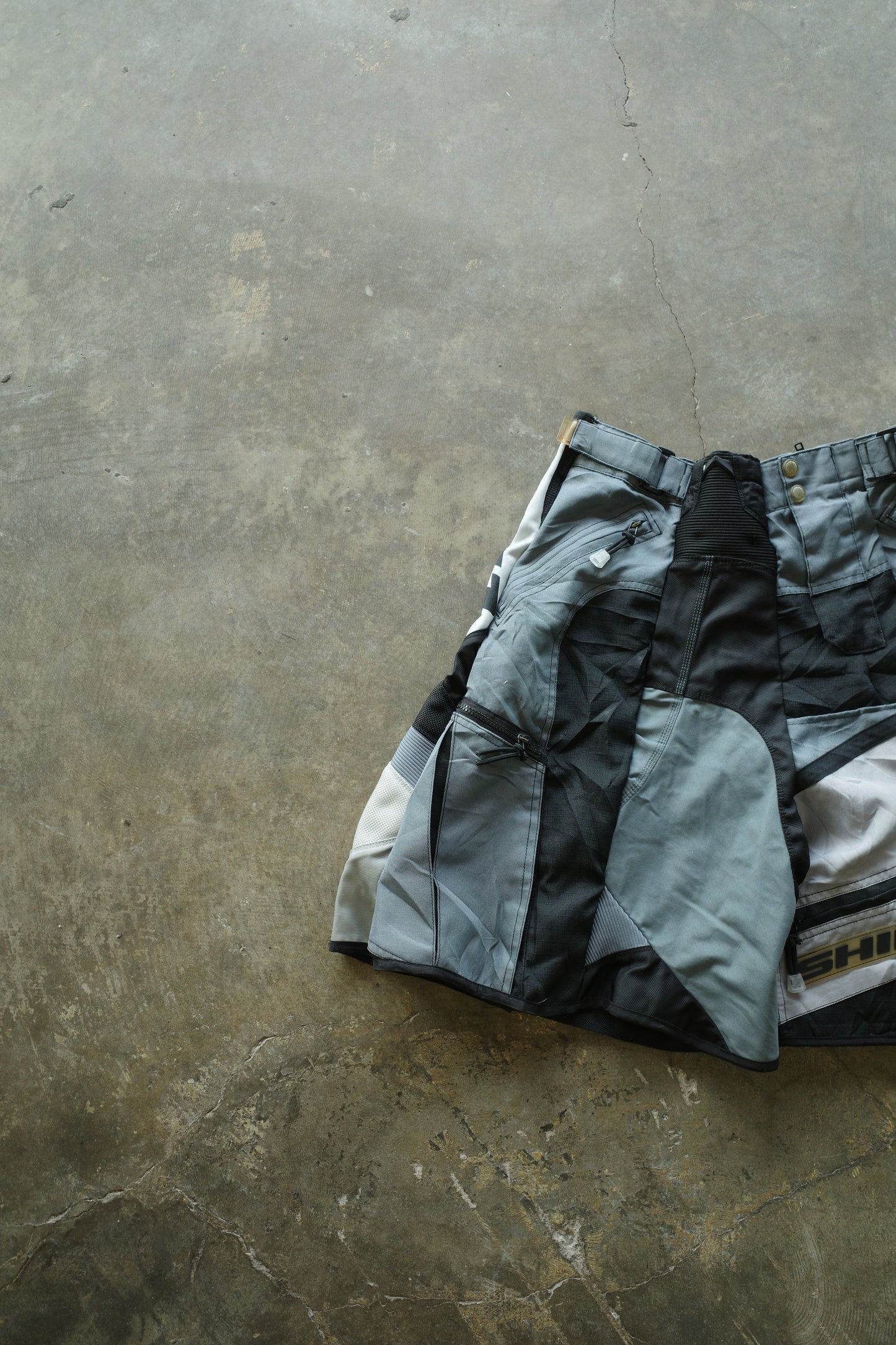 nag nag Baggy Shorts (34)/made with vintage Thor moto racing pants