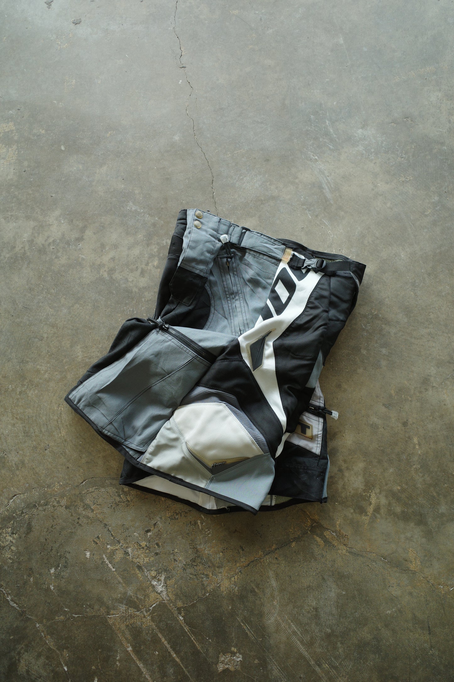 nag nag Baggy Shorts (34)/made with vintage Thor moto racing pants