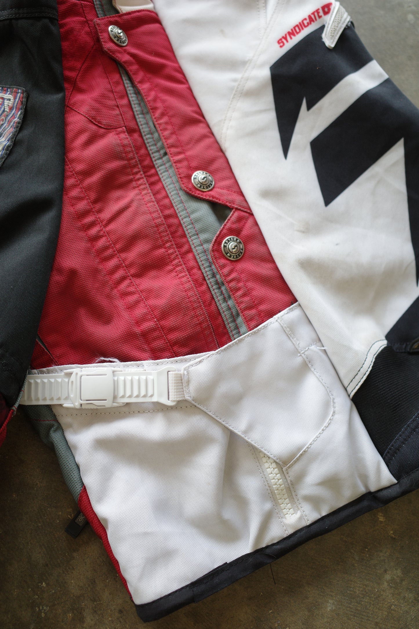 nag nag Baggy Shorts (32)/made with vintage SHIFT racing pants&SPYDER ski pants