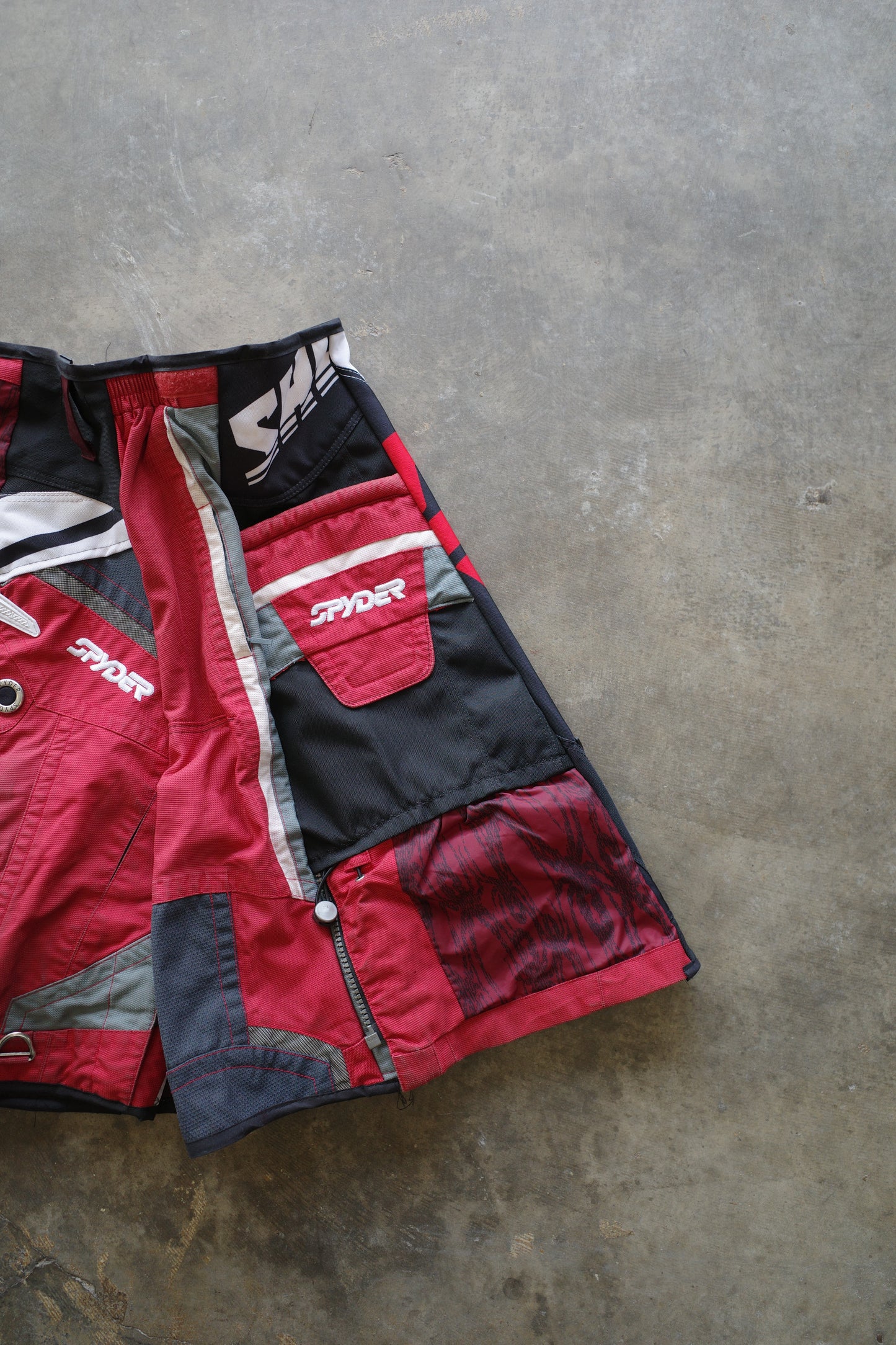 nag nag Baggy Shorts (32)/made with vintage SHIFT racing pants&SPYDER ski pants